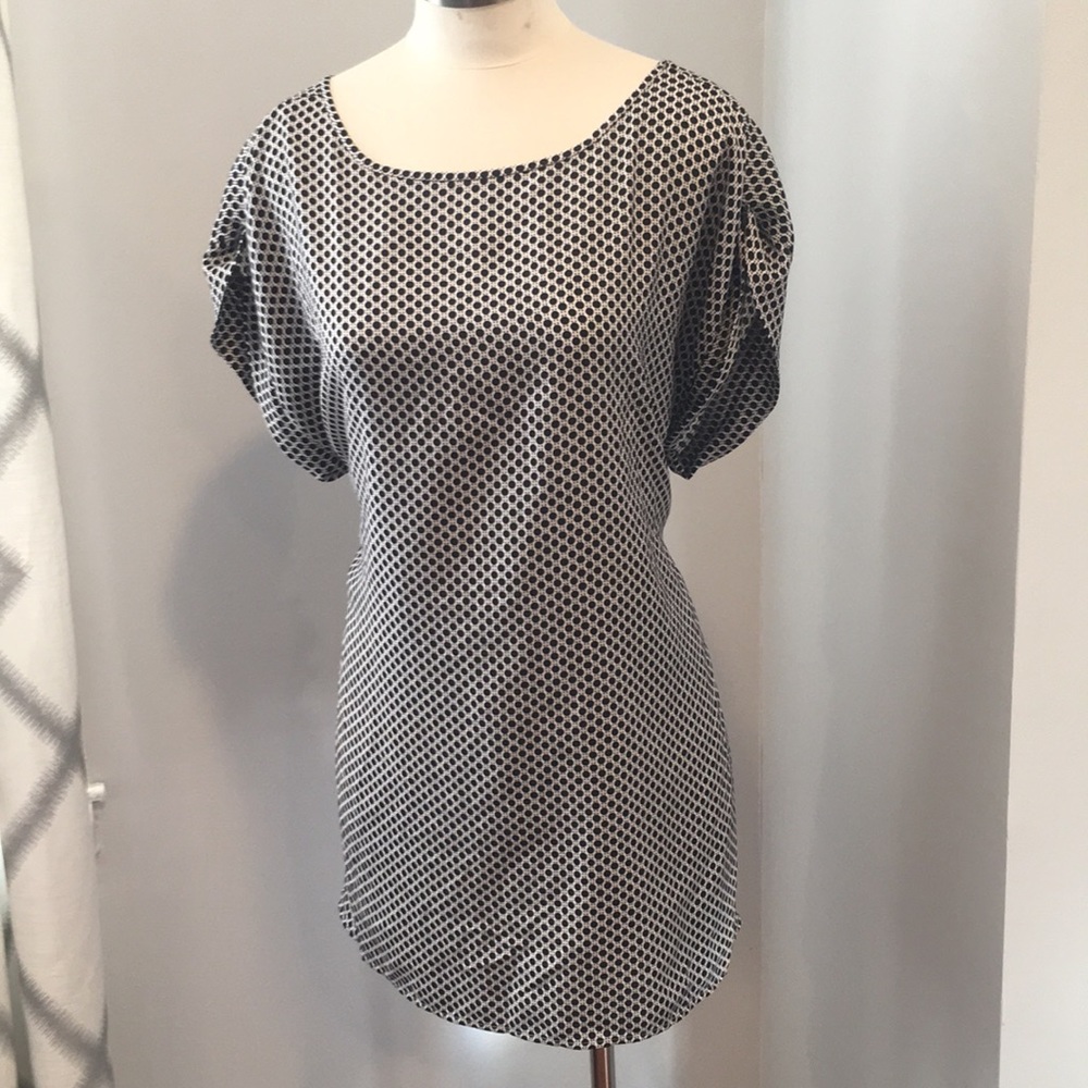 Beautiful black and white blouse